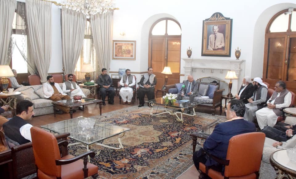 Delegation SCC&I headed by President Mr. Shoaib Ahmad Basra Visited Governor house Lahore to hold a meeting with Mr. Chaudhary Muhammad Sarwar Governor of Punjab .